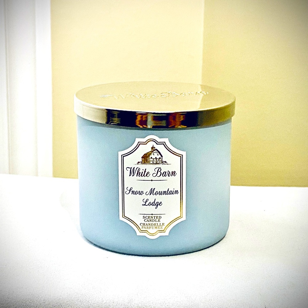 Bath & Body Works 3 Wick Candle -Snow Mtn Lodge
